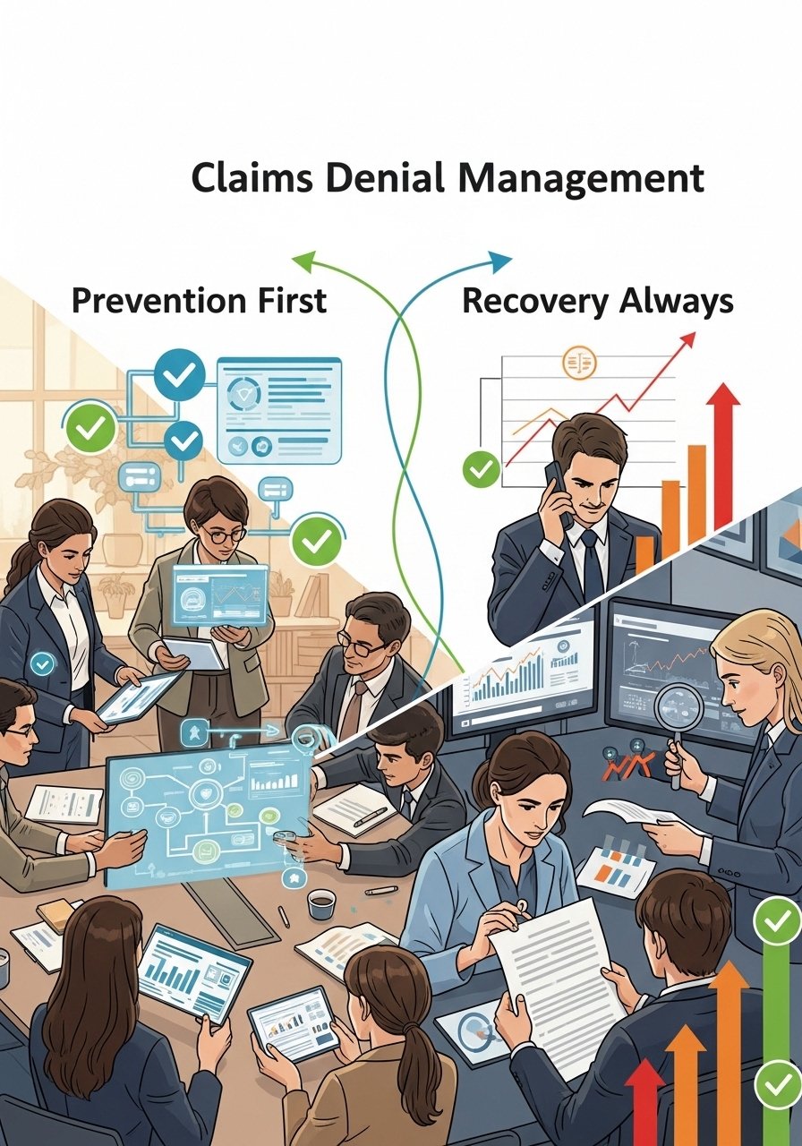 Claims Denial Management & Appeals | Recover Lost Revenue Fast