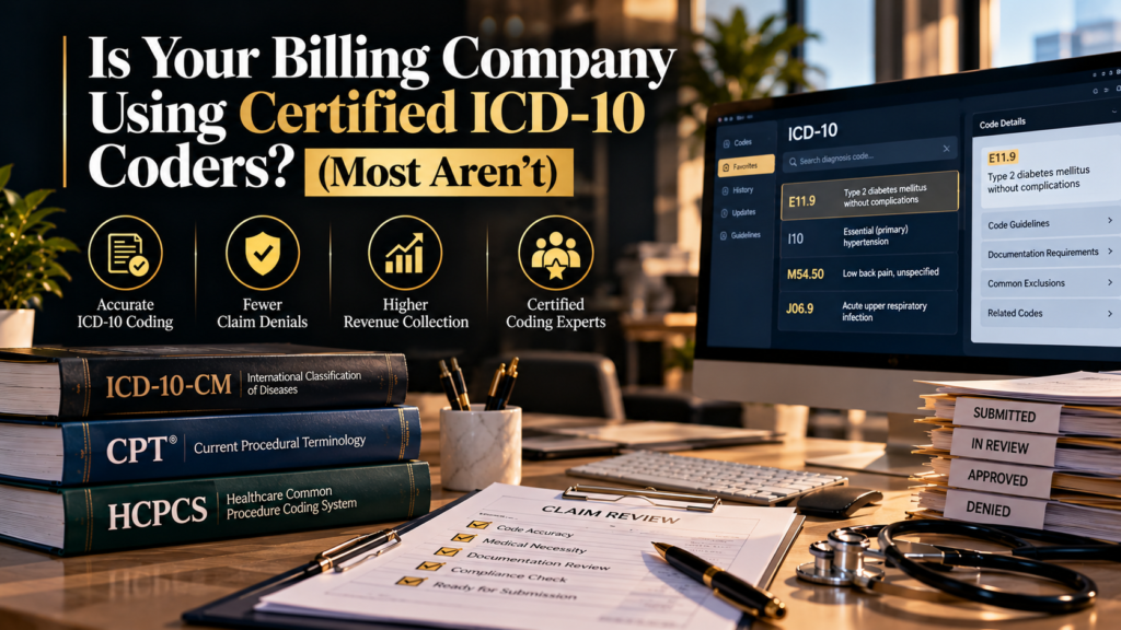 Is Your Billing Company Using Certified ICD-10 Coders? (Most Aren't)