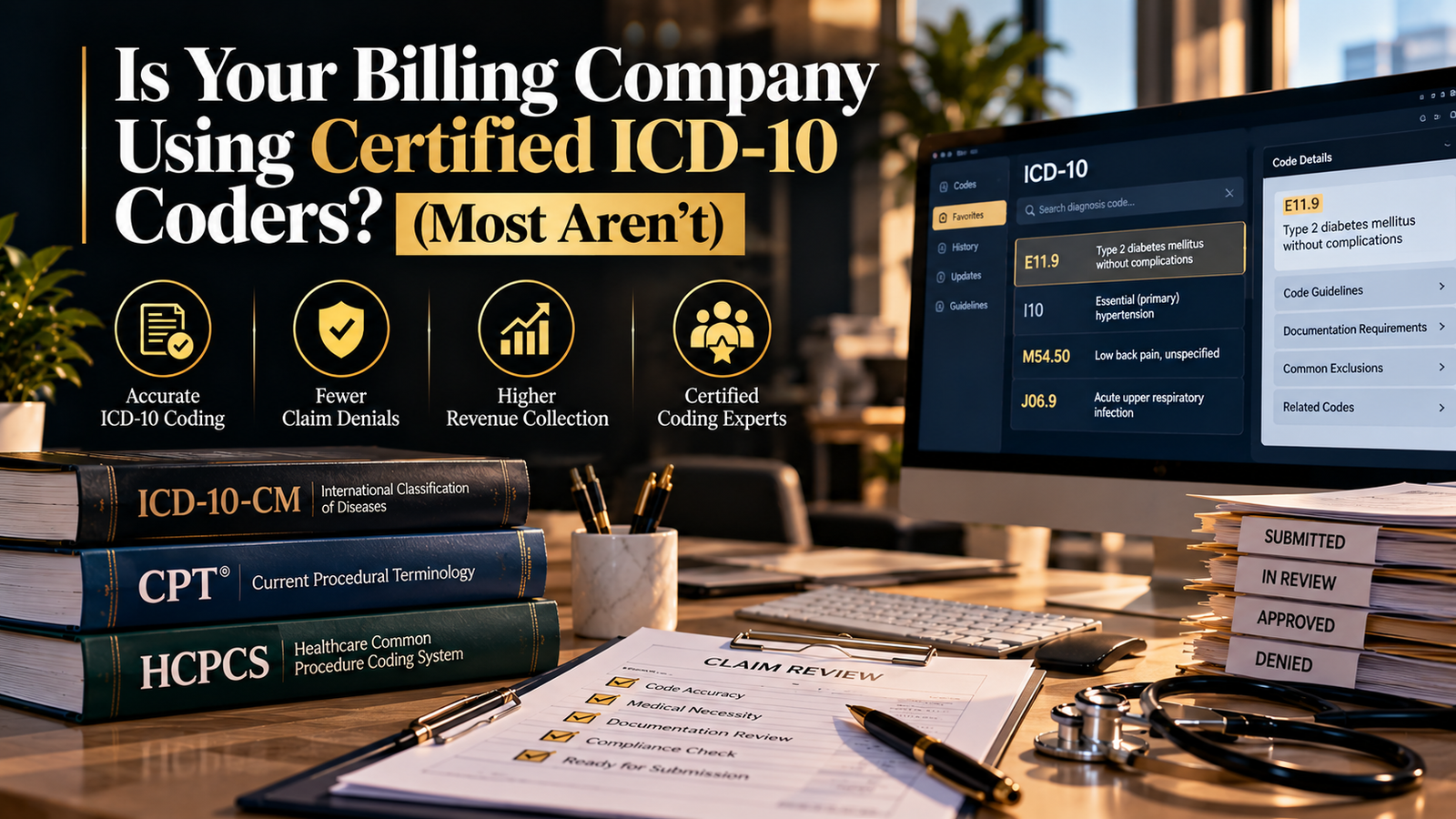 Is Your Billing Company Using Certified ICD-10 Coders? (Most Aren’t)